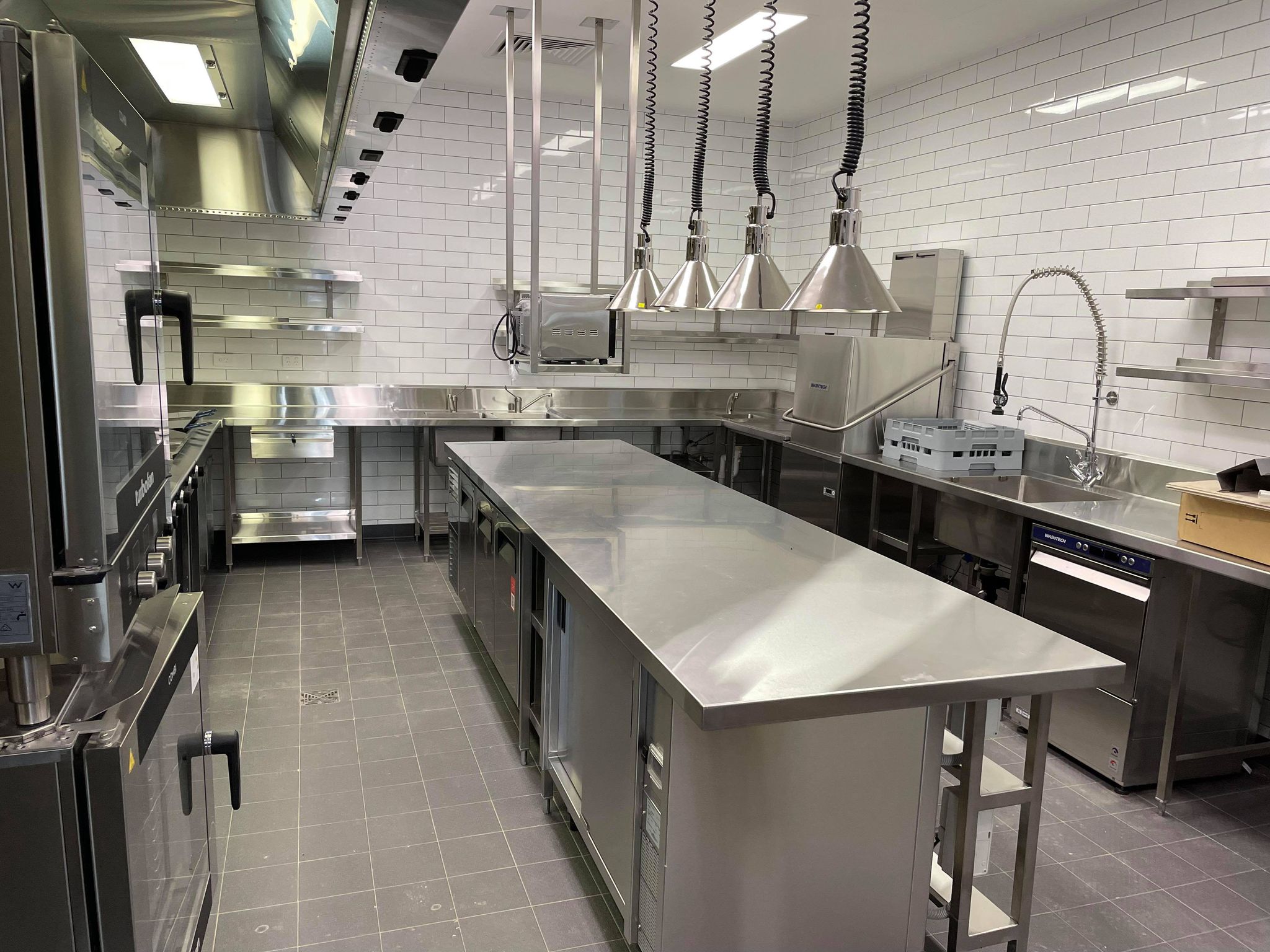 Kitchen at Eric Tweedale Stadium Granville