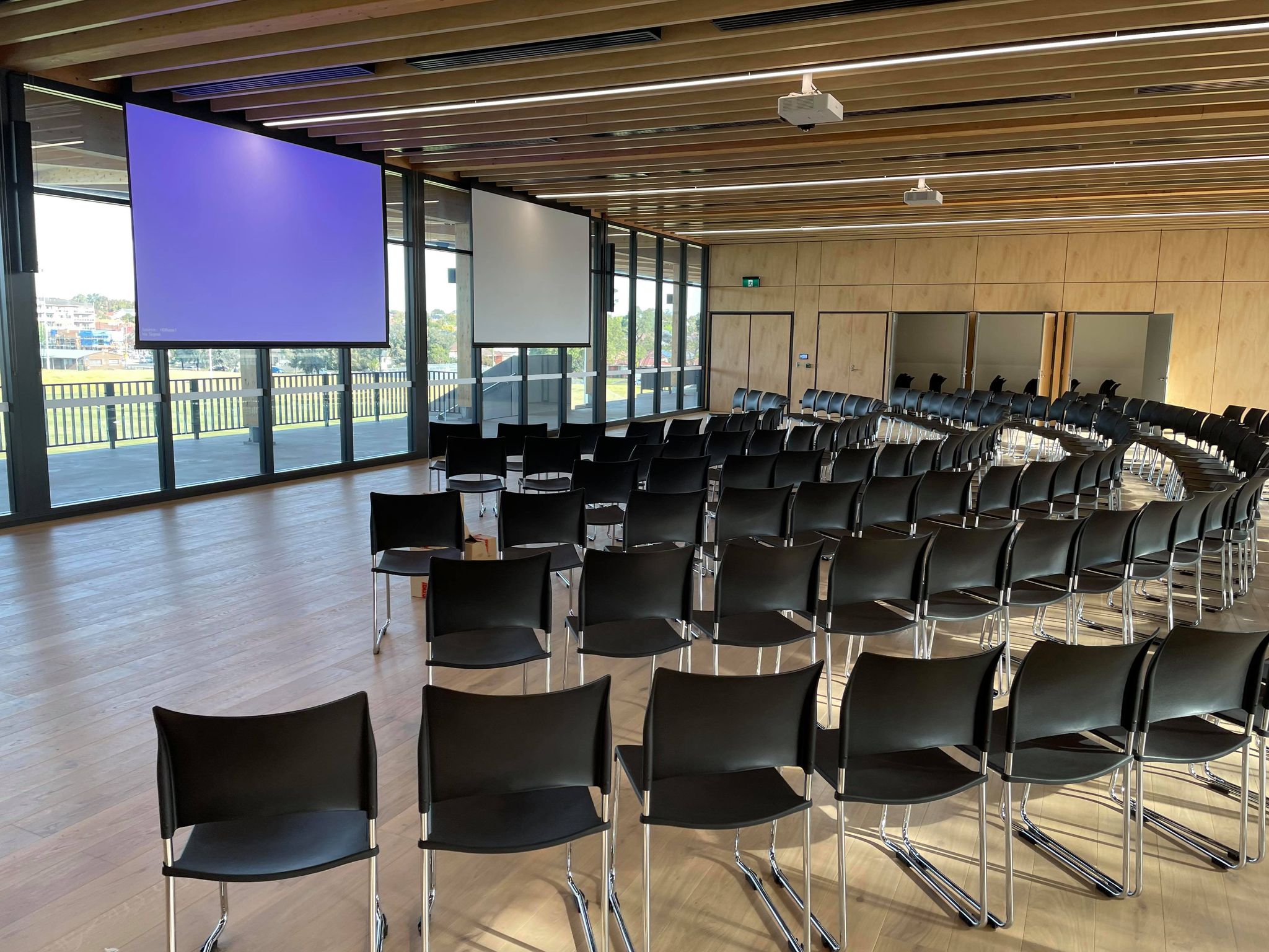 Conference room at Eric Tweedale Stadium Granville