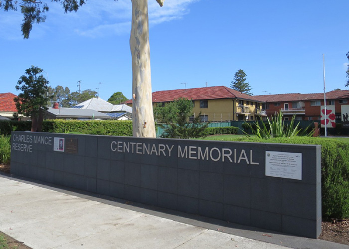 Fence of Charles Mance Reserve