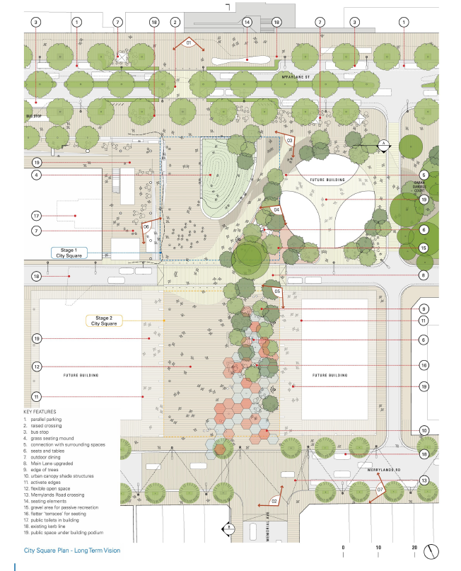 Merrylands Civic Square concept plan