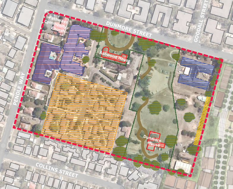 Dunmore Street Pendle Hill proposed site