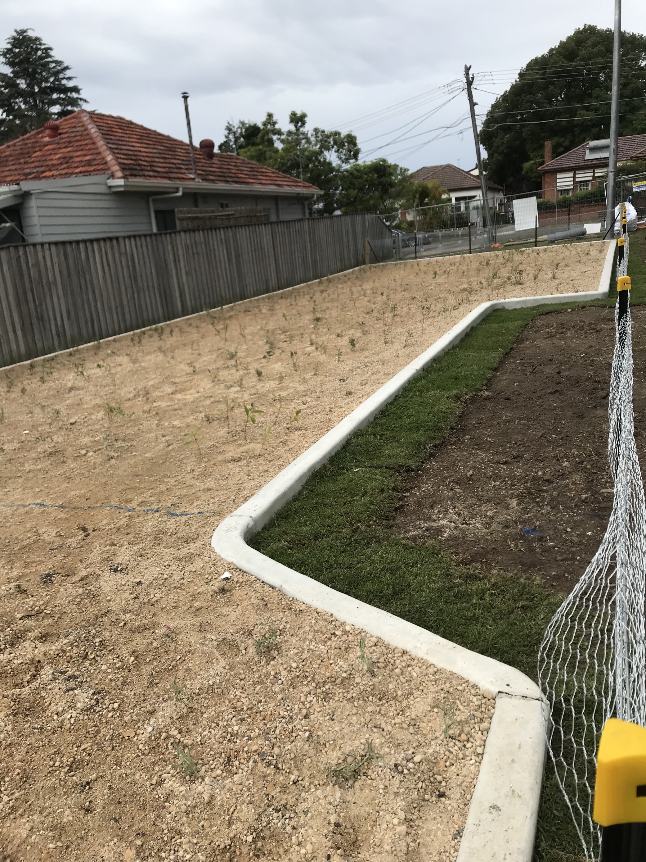 Woody meadow garden bed in Kibo Reserve Berala