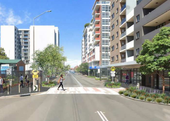 Artist impression of Lidcombe Centre