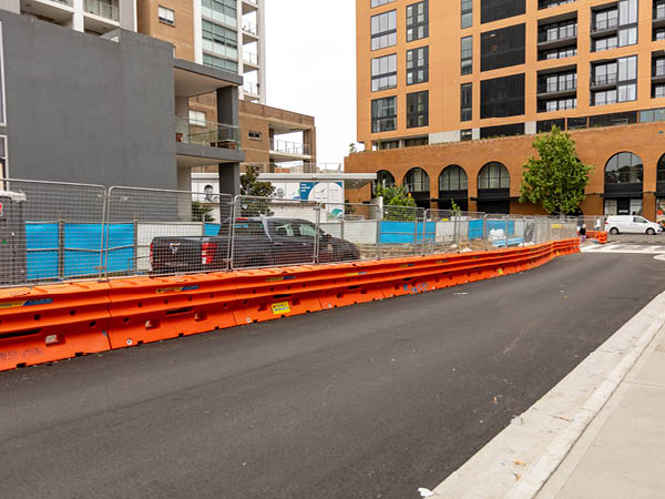 New pedestrian access in Addlestone Road Merrylands