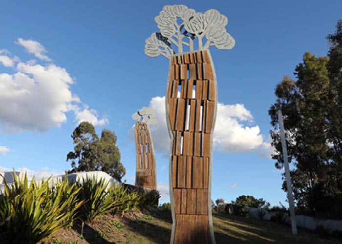 Public artwork in Pemulwuy