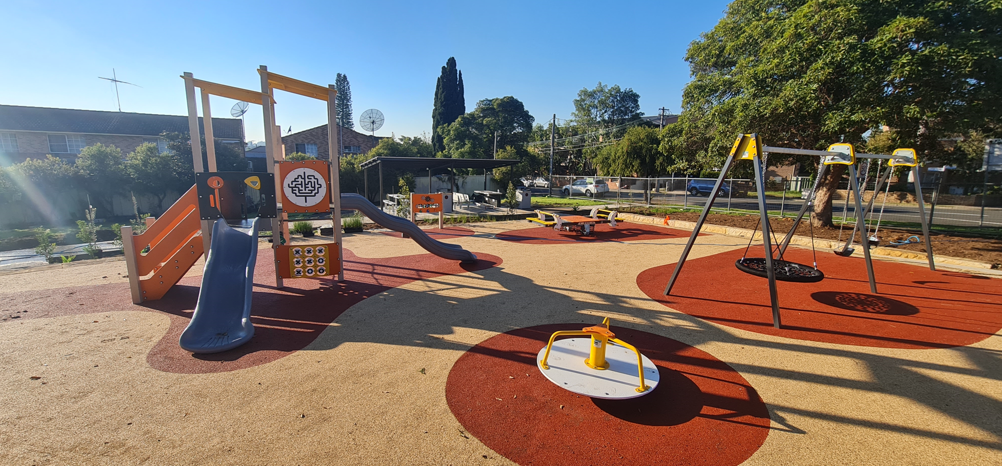 Upgrade on Jack and Jill Reserve on an urban park 